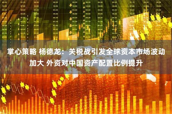 掌心策略 杨德龙：关税战引发全球资本市场波动加大 外资对中国资产配置比例提升